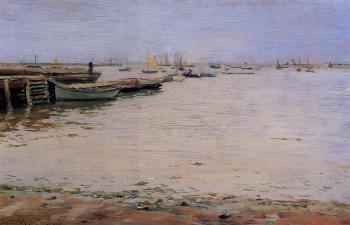 威廉 梅裡特 查斯 Gowanus Bay aka Misty Day Gowanus Bay 威廉 梅裡特 查斯 Gowanus Bay aka Misty Day Gowanus Bay